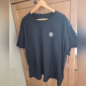 Black Smith & Wesson Tee with Logo, Mens Size 3XL